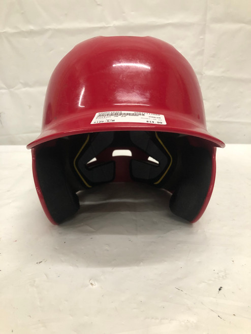 Vist Large View of Product Image Which is Used Easton JR Z5 Batting Helmet No Mask Red S/M 11668-S000110354