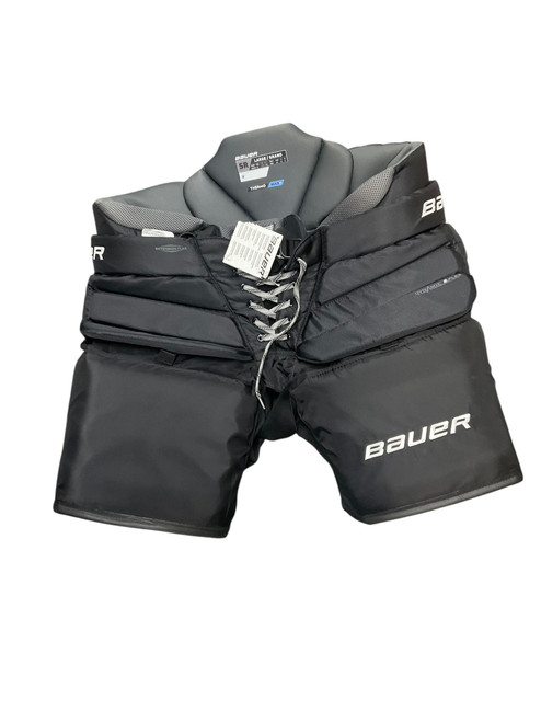Used Bauer ELITE GOALIE PANTS Senior Goalie Pant Black MD 11768-S000225277