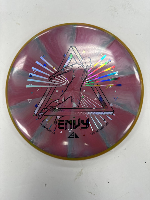 Used Axiom PRISM PLASMA ENVY SPECIAL EDITION Disc Golf Putter Red 10558-S000238547