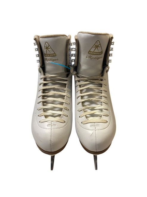 Vist Large View of Product Image Which is Used Jackson MYSTIQUE WomensFigure Skate White Senior 9 11706-S000357749