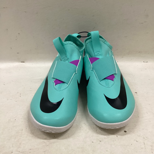 Used Nike Soccer Indoor Shoes Turquoise And Purple Junior 05.5 11725-S000488585