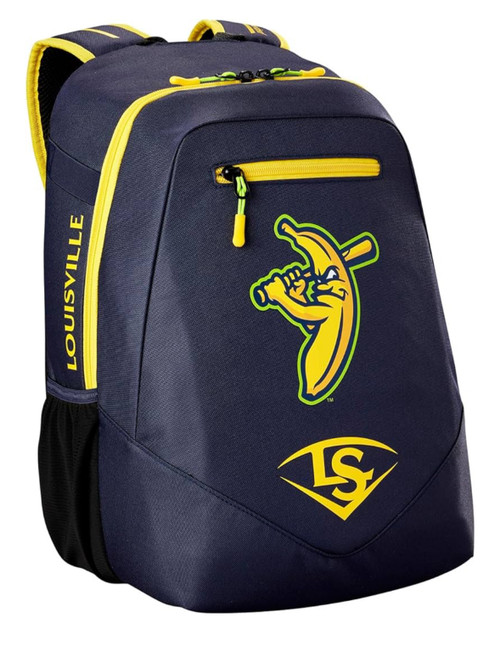 Vist Large View of Product Image Which is New SAVANNAH BANANA BAT BAG NAVY/YELLOW