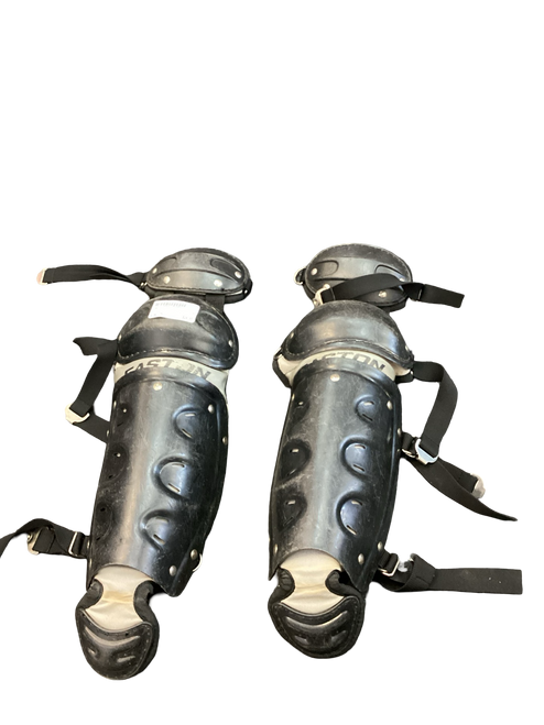 Vist Large View of Product Image Which is Used Easton YTH SG Catchers Leg Guards Grey Youth 11649-S000147044