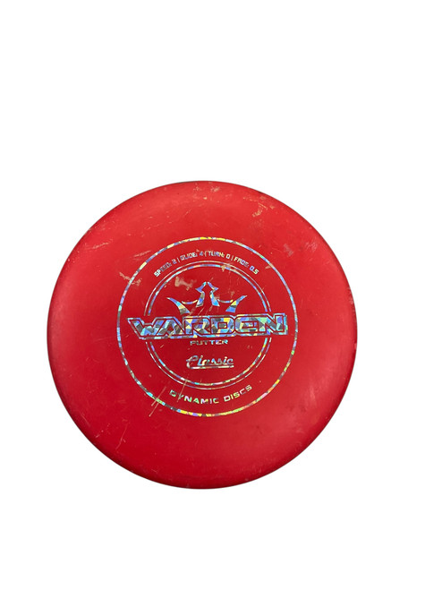 Vist Large View of Product Image Which is Used Dynamic Discs CLASSIC WARDEN Disc Golf Putter Red 173g 11768-S000225297