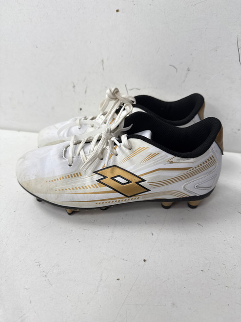 Used Lotto SWIFT SPEED Soccer Cleats White Junior 03 11891-S000304355
