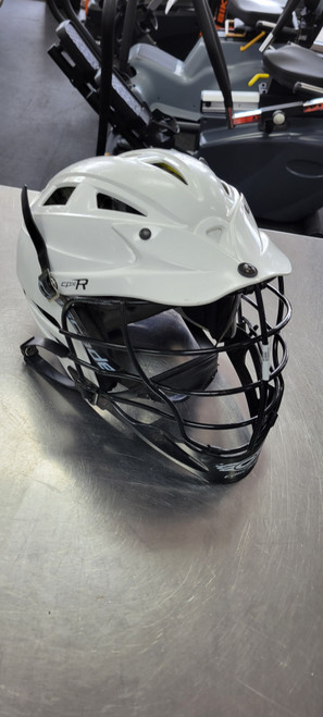 Used Cascade CPX R Lacrosse Helmet White MD 11497-S000150171