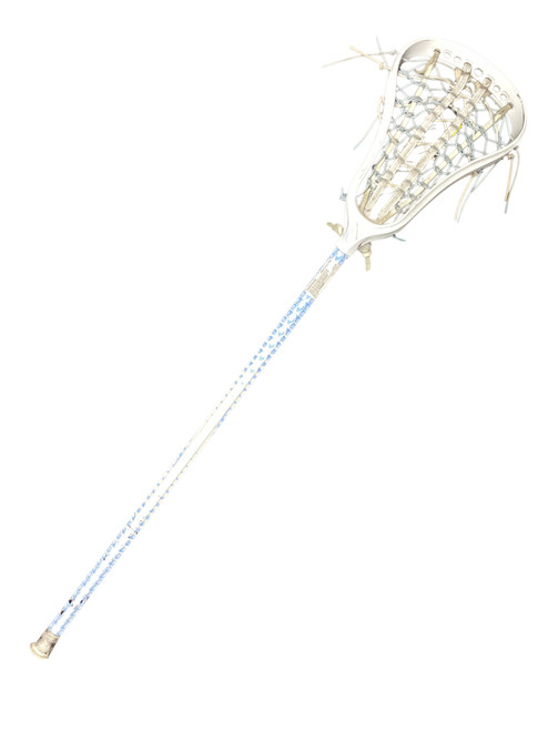Vist Large View of Product Image Which is Used Brine PIXIE Womens Atk/Mid Complete Lacrosse Stick 