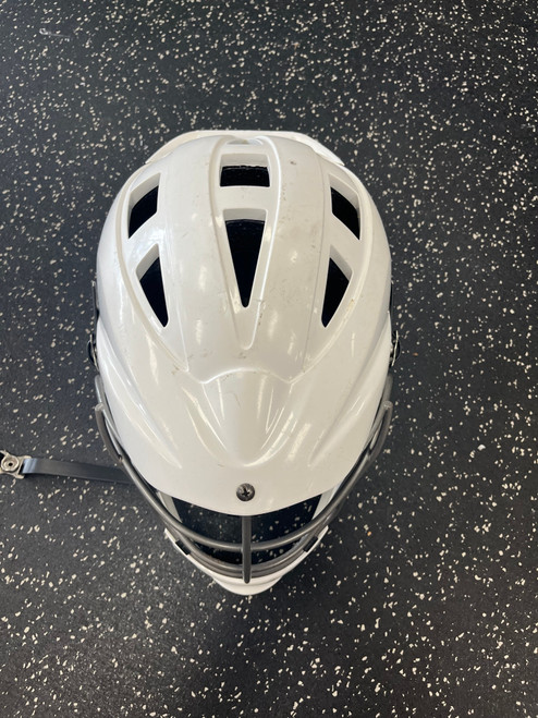 Used Cascade CS-R Lacrosse Helmet White One Size 11849-S000029441
