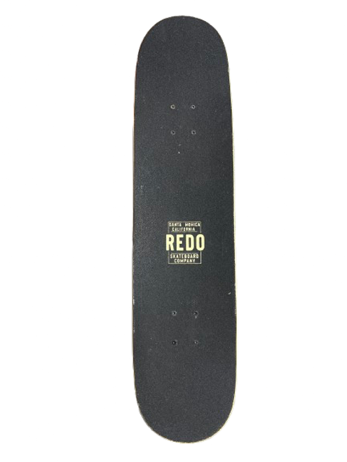 Vist Large View of Product Image Which is Used REDO SKATEBOARD Complete Skateboard Black Regular