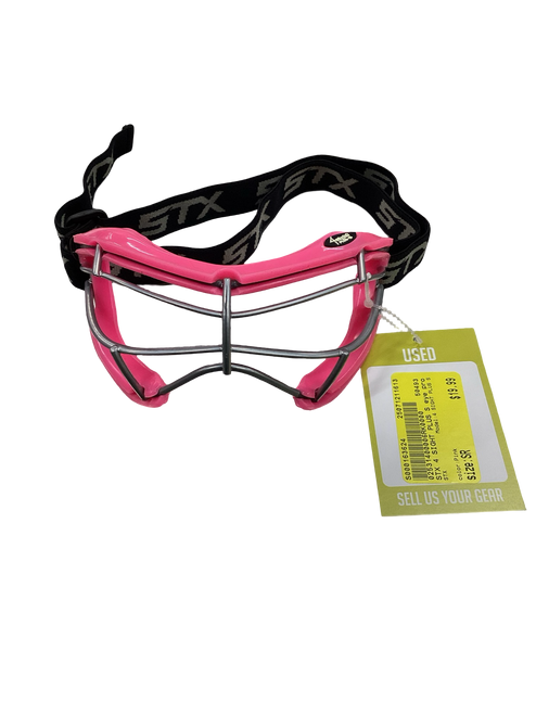 Used STX 4 SIGHT PLUS S Lacrosse Facial Protect Pink Senior 11613-S000163625