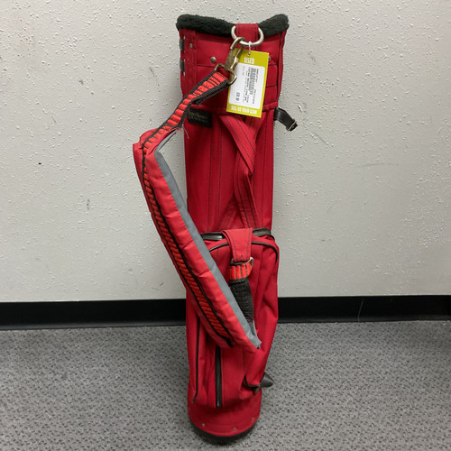 Used VINTAGE BADGERS Mens Stand Bag Red 11855-S000187767