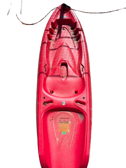Vist Large View of Product Image Which is Used Lifetime LIFETIME DASH 66 Kayak Red 8Ft