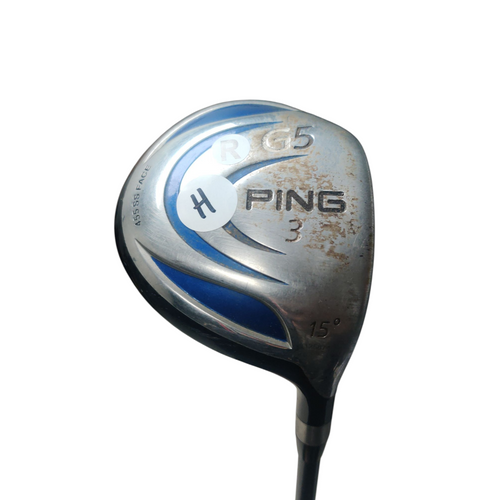 Vist Large View of Product Image Which is Used Ping G5 Mens Fairway Wood Right Hand 3 Wood 11218-S000406311