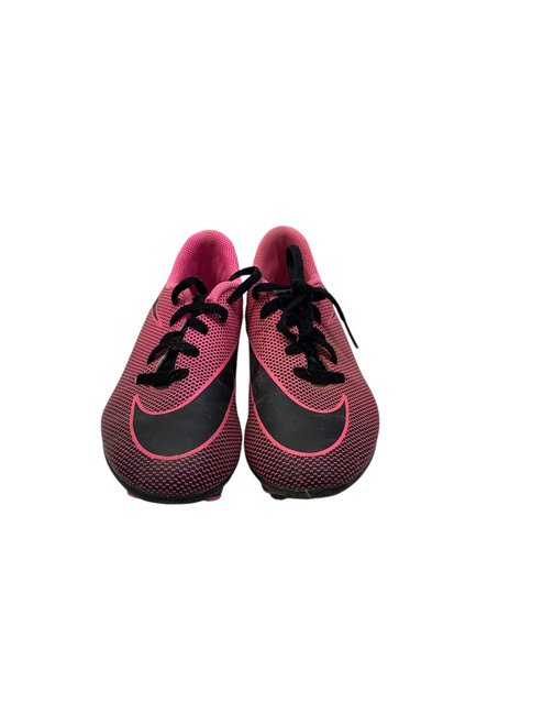 Used Nike Soccer Cleats Pink Junior 03.5 11347-S000250941