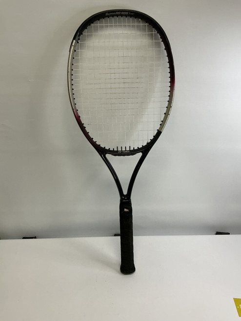 Vist Large View of Product Image Which is Used Wilson HAMMER Adult Tennis Racquet Black 4 1/2"