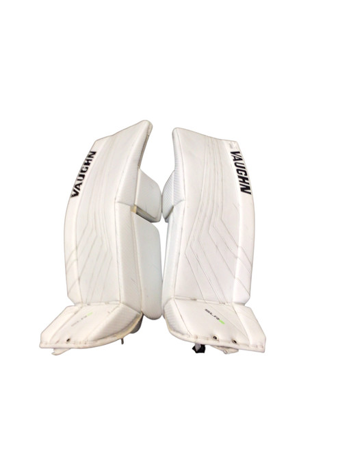 Used Vaughn VENTUS SLR2 PRO CARBON Goalie Leg Pads Senior White 34" 11768-S000225314
