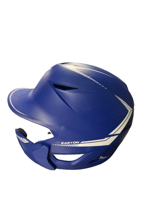Vist Large View of Product Image Which is Used Easton EASTON TRIDENT HELMET W/ JAW GAURD Batting Helmet No Mask Navy Blue SM 11843-S000016038