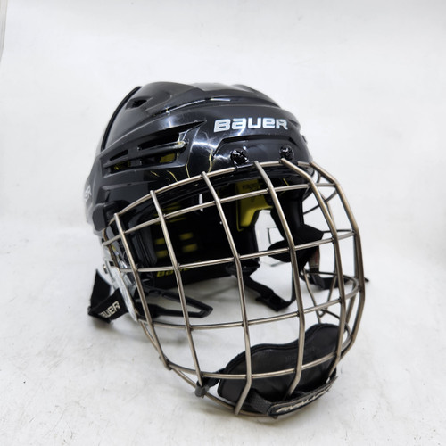 Used Bauer REAKT Helmet Cage Combo Black SM 10589-S000415525 Vist Large View of Product Image Which is Used Bauer REAKT Helmet Cage Combo Black SM