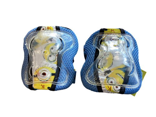 Used DISPICABLE ME Bike Shin Guards Royal Blue SM