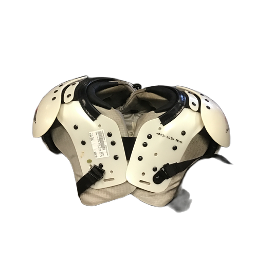Used AIR TECH JR FB Shoulder Pads White XXS 11730-S000065960