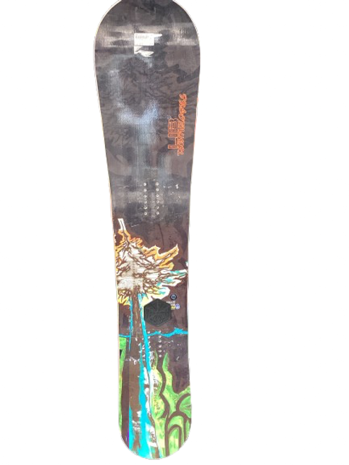 Used Lib Tech MULLET Mens Snowboard Only Black And Orange 165 cm 11853-S000123079