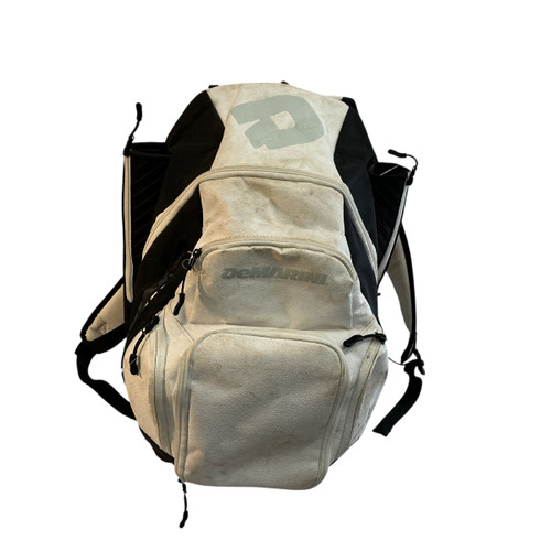 Vist Large View of Product Image Which is Used Demarini DEMARINI BACKPACK BB/SB Player Backpack White