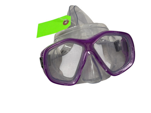 Used PVC Dive Mask Purple 11731-S000143224
