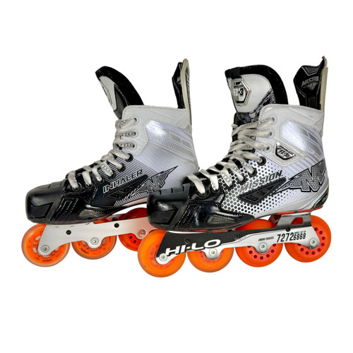 Vist Large View of Product Image Which is Used Mission INHALER FZ-3 Roller Hockey Skates Senior 5E 11506-S000285047