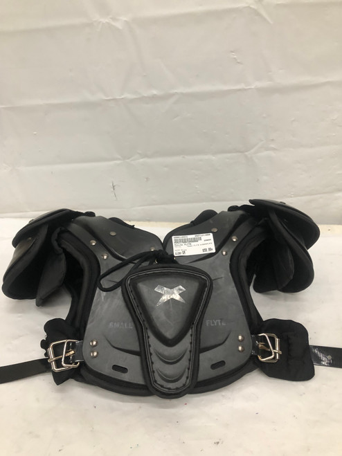 Used Xenith FLYTE  FB Shoulder Pads Black SM 11668-S000110431