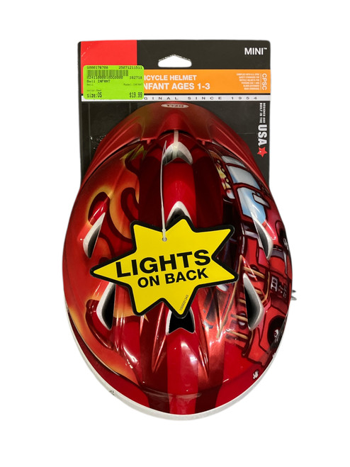 Vist Large View of Product Image Which is Used Bell INFANT Bike Helmet Red One Size