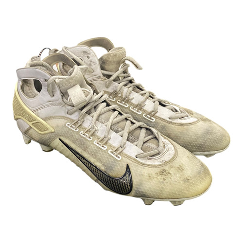 Vist Large View of Product Image Which is Used Nike LAX Cleats Mens White Senior 9