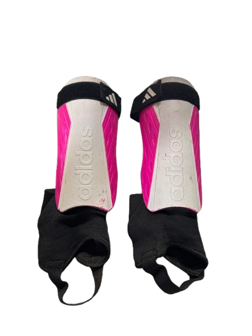 Used Adidas Soccer Shin Guards Youth Pink Junior 11843-S000016066