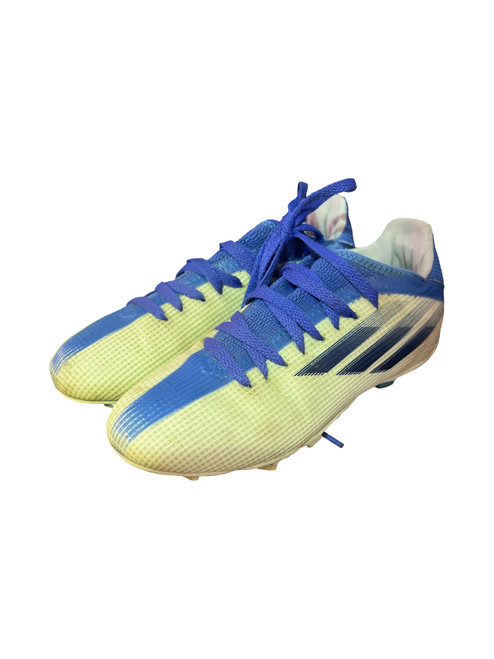 Used Adidas Soccer Cleats White Junior 01.5 11724-S000214815