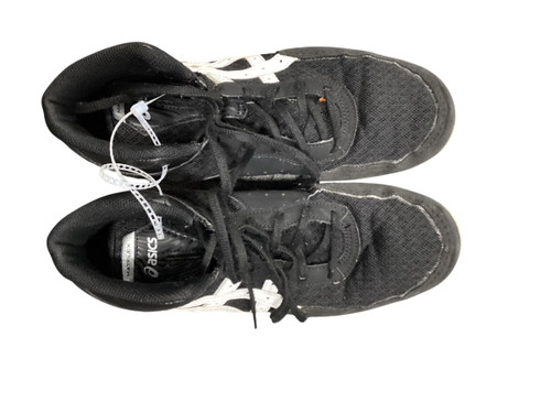 Used Asics Wrestling Shoes Black Senior 10.5