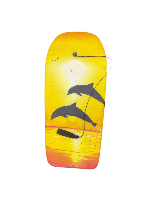 Vist Large View of Product Image Which is Used BODY BOARD Body Board Yellow 40"