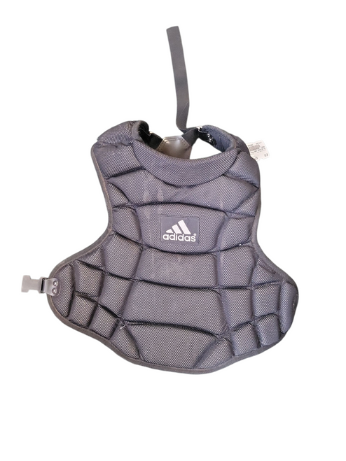 Used Adidas CHEST PROTECTOR YOUTH Catchers Chest Protector Black Youth 11708-S000180867