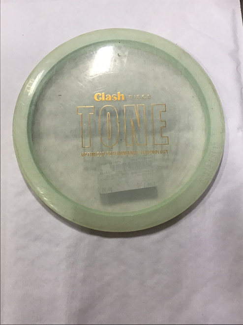 Used Clash Discs TONE COOKIE Disc Golf Driver White 176g 10242-S000271099