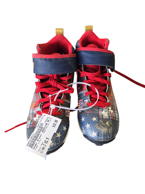 Vist Large View of Product Image Which is Used Under Armour AMERICAN BB CLEATS BB/SB Cleats Red Junior 02.5