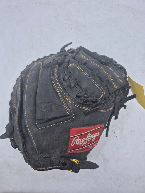 Vist Large View of Product Image Which is Used Rawlings RENEGADE BB/SB Catchers RH Throw Black 31 1/2"