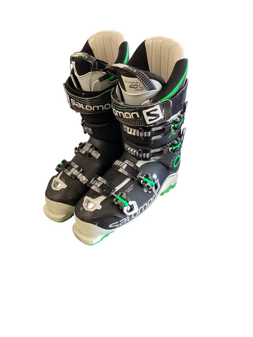 Used Salomon X PRO 120 Mens DH Ski Boot Black 285 MP - M10.5 - W11.5 11845-S000030876