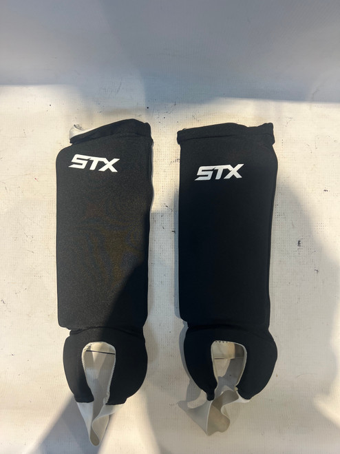 Used ST BLK STX SHIN GUARD FH Shin Guards Black 10" 11878-S000021513