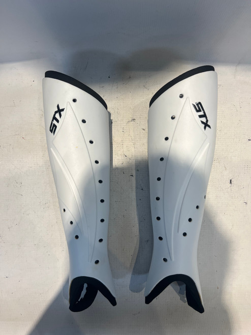 Used STX WHT HARD SHIN PAD FH Shin Guards White 11" 11878-S000021521