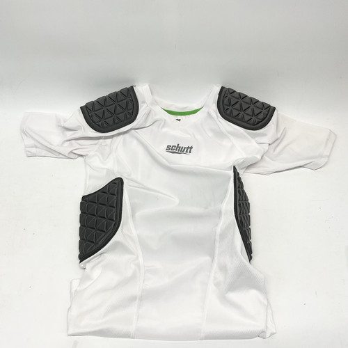 Used Schutt ADULT PADDED UNDERSHIRT FB Top Adult White LG 11805-S000063718