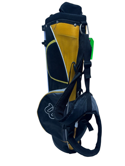 Used Wilson PROFILE Jr Golf Stand Bag Yellow 28" 11731-S000143316