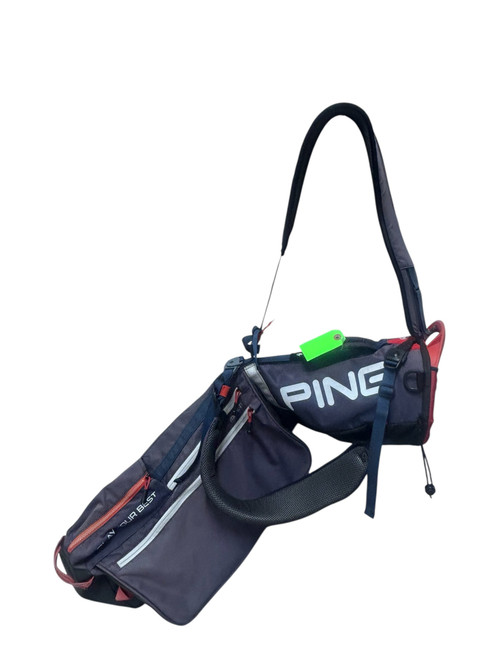 Vist Large View of Product Image Which is Used Ping MOONLITE Golf Sunday Bag Navy Blue 11731-S000143323