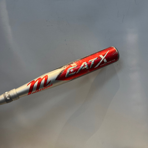 Vist Large View of Product Image Which is Used Marucci CAT-X COMPOSITE BB/SB USSSA 2 3/4 Bat 31"