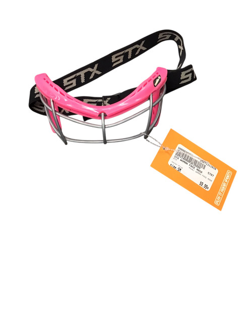 Vist Large View of Product Image Which is Used STX WOMAN FACE MASK Lacrosse Facial Protect Pink SM