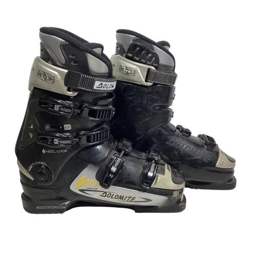 Used Dolomite SPORT CARVE Mens DH Ski Boot Black 280 MP - M10 - W11 11815-S000483107