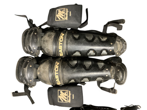 Used Easton CATCHER SET BLACK Catchers Equipment Other