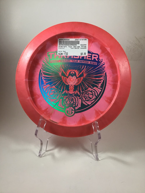 Used Discraft TOUR SERIES THRASHER Disc Golf Driver Red 172g 10105-S000286560